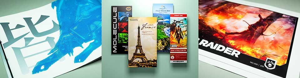 Printed booklet; brochures; Tomb Raider poster