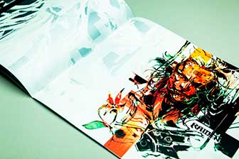 Printed booklet inside