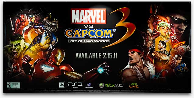 Marvel vs Capcom Banner